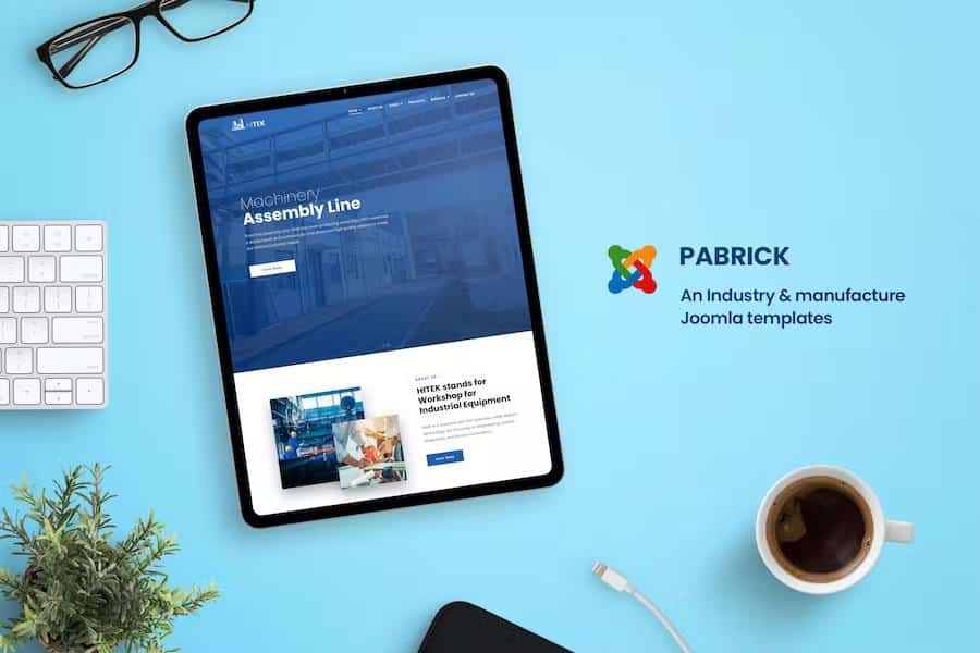 PABRICK – INDUSTRY AND MANUFACTURE JOOMLA 4 TEMPLATES